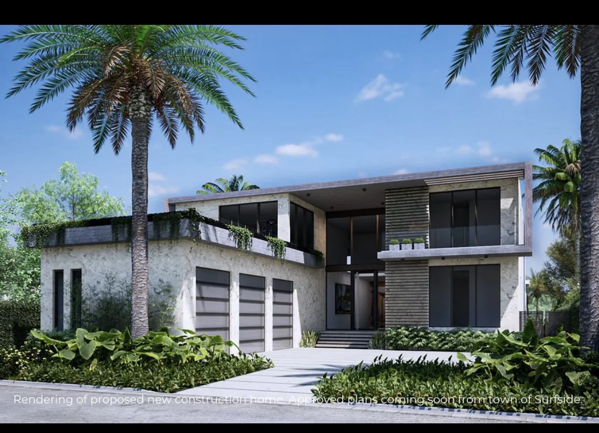 8,500 sq ft spec residence in Surfside